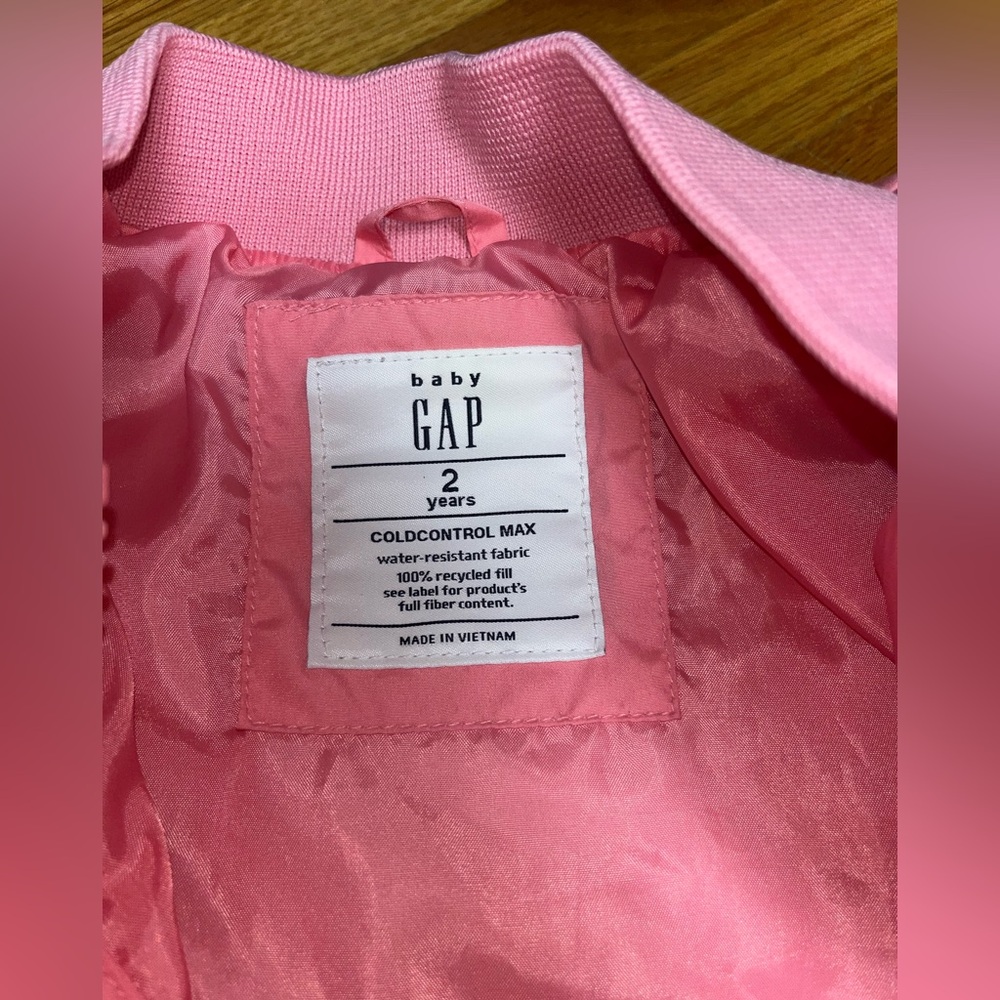GAP Baby Light Pink ColdControl Jacket - Picture 4 of 7